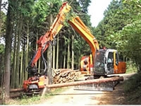 高性能林業機械